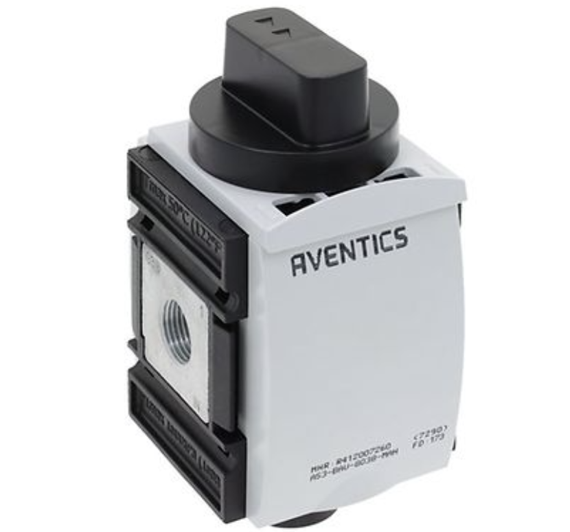 AVENTICS™ 3/2-shut-off valve, mechanically operated, Series AS3-BAV R412007261