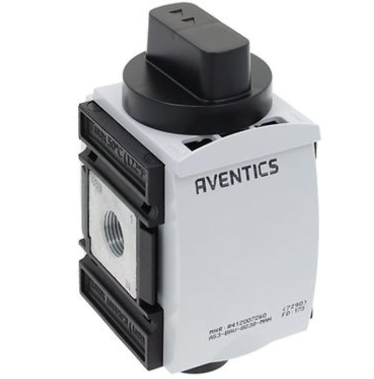 AVENTICS™ 3/2-shut-off valve, mechanically operated, Series AS3-BAV R412007260