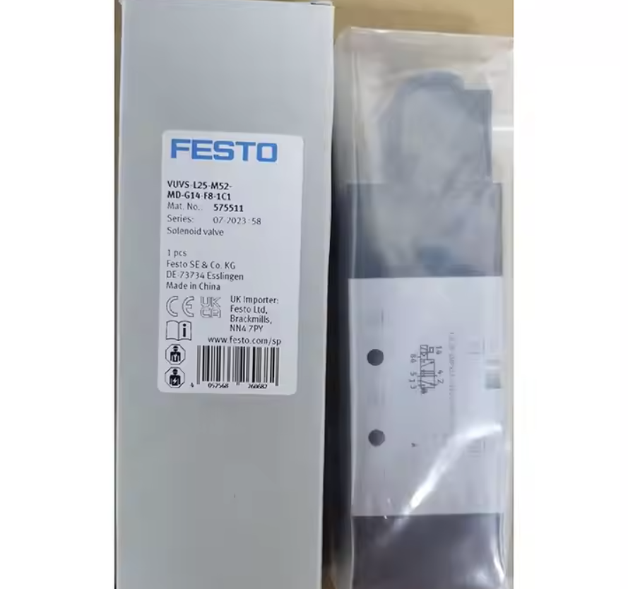FESTO Solenoid Valve VUVS-L25-B52-D-G14-F8-1C1 575518