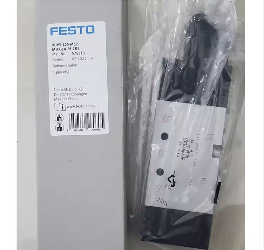 FESTO Solenoid Valve VUVS-LK25-B52-D-G14-1B2+GL-S 8060306