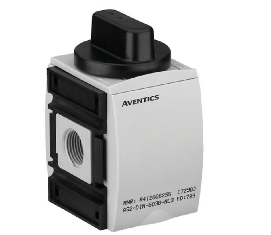 AVENTICS™ 3/2-shut-off valve, mechanically operated, Series AS2-BAV R412006256
